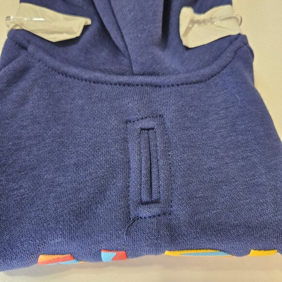 ALDI Gear Pet Dog Dark Blue Hoodie Sweatshirt 2024  Size SMALL NWT - Picture 6 of 13